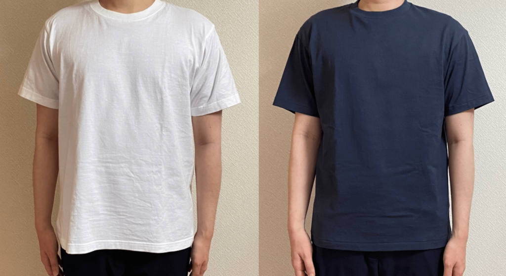 ユナイテッドアスレとエルイーのTシャツの比較